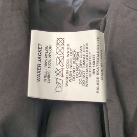 Palace Waxer Jacket Ink Autumn 2017 - Picture 4 of 5